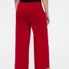 Pantaloni a gamba larga con pieghe a vita bassa 365 Pantaloni a gamba larga con pieghe a vita bassa 365