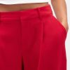 Pantaloni a gamba larga con pieghe a vita bassa 365 Pantaloni a gamba larga con pieghe a vita bassa 365
