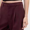 Pantaloni a gamba larga con pieghe a vita bassa 365 Pantaloni a gamba larga con pieghe a vita bassa 365