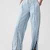 Pantaloni a gamba larga in denim Pantaloni a gamba larga in denim