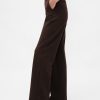 Pantaloni a gamba larga in maglia doppia a vita alta Pantaloni a gamba larga in maglia doppia a vita alta