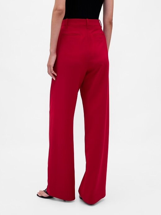 Pantaloni a pieghe a vita alta 365 Pantaloni a pieghe a vita alta 365