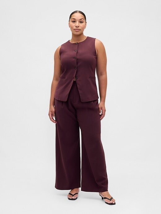 Pantaloni a pieghe a vita alta 365 Pantaloni a pieghe a vita alta 365