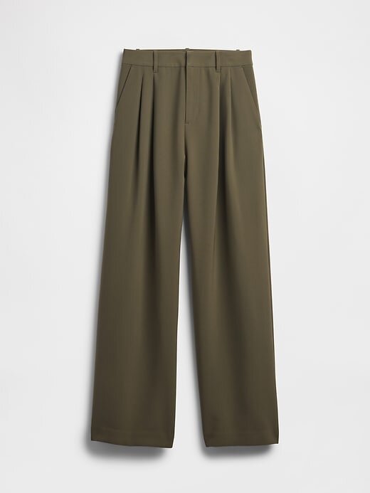 Pantaloni a pieghe a vita alta 365 Pantaloni a pieghe a vita alta 365