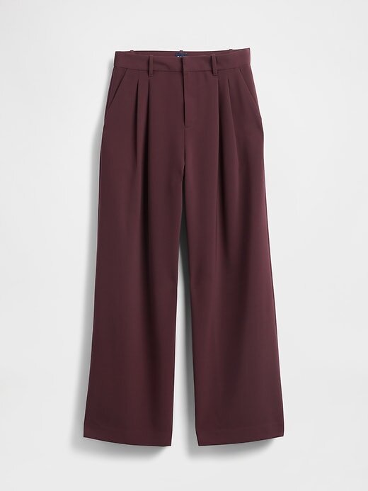 Pantaloni a pieghe a vita alta 365 Pantaloni a pieghe a vita alta 365