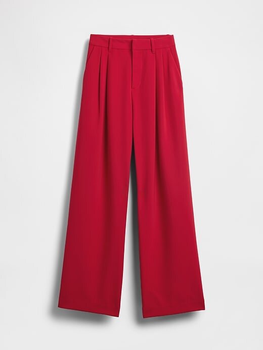Pantaloni a pieghe a vita alta 365 Pantaloni a pieghe a vita alta 365