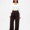Pantaloni a pieghe a vita alta Curvy 365 Pantaloni a pieghe a vita alta Curvy 365