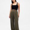 Pantaloni a pieghe a vita alta Curvy 365 Pantaloni a pieghe a vita alta Curvy 365