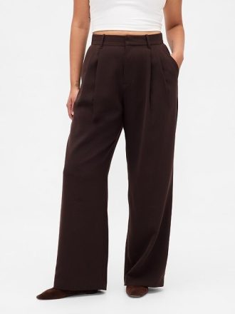 Pantaloni a pieghe a vita alta Curvy 365