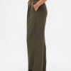 Pantaloni a pieghe a vita alta Curvy 365 Pantaloni a pieghe a vita alta Curvy 365