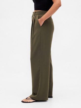 Pantaloni a pieghe a vita alta Curvy 365