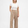 Pantaloni a pieghe a vita alta Curvy 365 Pantaloni a pieghe a vita alta Curvy 365