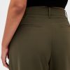 Pantaloni a pieghe a vita alta Curvy 365 Pantaloni a pieghe a vita alta Curvy 365