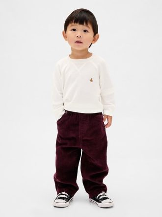 Pantaloni a tubo da infilare per neonati e bambini piccoli