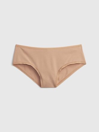 Pantaloni a vita bassa in cotone elasticizzato biologico