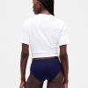 Pantaloni a vita bassa in cotone elasticizzato biologico Pantaloni a vita bassa in cotone elasticizzato biologico
