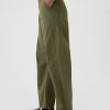 Pantaloni a vita media in twill Pantaloni a vita media in twill