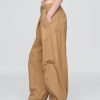 Pantaloni a vita media in twill Pantaloni a vita media in twill