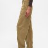 Pantaloni a vita media in twill Pantaloni a vita media in twill