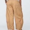 Pantaloni a vita media in twill Pantaloni a vita media in twill