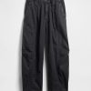 Pantaloni a vita media in twill Pantaloni a vita media in twill