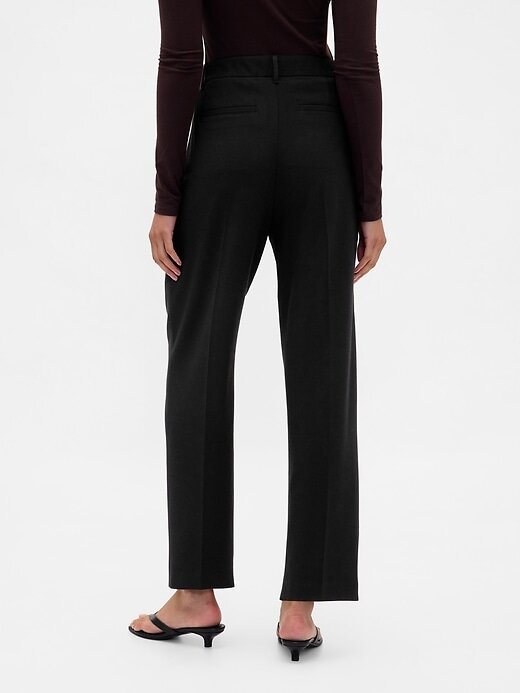 Pantaloni alla caviglia affusolati in twill spazzolato a vita alta 365 Pantaloni alla caviglia affusolati in twill spazzolato a vita alta 365