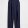Pantaloni alla caviglia affusolati in twill spazzolato a vita alta 365 Pantaloni alla caviglia affusolati in twill spazzolato a vita alta 365