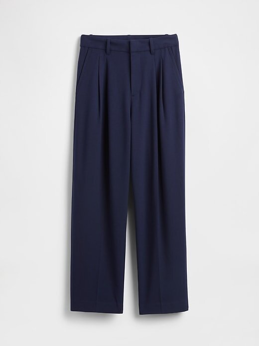 Pantaloni alla caviglia affusolati in twill spazzolato a vita alta 365 Pantaloni alla caviglia affusolati in twill spazzolato a vita alta 365