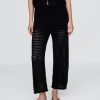 Pantaloni alla caviglia all’uncinetto in 100% cotone Pantaloni alla caviglia all’uncinetto in 100% cotone