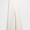 Pantaloni alla caviglia all’uncinetto in 100% cotone Pantaloni alla caviglia all’uncinetto in 100% cotone