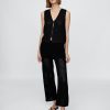 Pantaloni alla caviglia all’uncinetto in 100% cotone Pantaloni alla caviglia all’uncinetto in 100% cotone