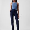 Pantaloni alla caviglia slim BiStretch a vita media Pantaloni alla caviglia slim BiStretch a vita media