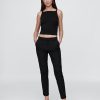 Pantaloni alla caviglia slim BiStretch a vita media Pantaloni alla caviglia slim BiStretch a vita media