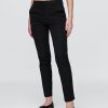 Pantaloni alla caviglia slim BiStretch a vita media Pantaloni alla caviglia slim BiStretch a vita media