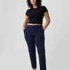 Pantaloni alla caviglia slim BiStretch a vita media Pantaloni alla caviglia slim BiStretch a vita media