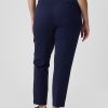 Pantaloni alla caviglia slim BiStretch a vita media Pantaloni alla caviglia slim BiStretch a vita media