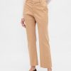 Pantaloni cachi dritti a vita media Pantaloni cachi dritti a vita media