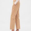 Pantaloni cachi dritti a vita media Pantaloni cachi dritti a vita media