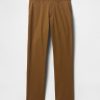 Pantaloni cachi dritti moderni Pantaloni cachi dritti moderni