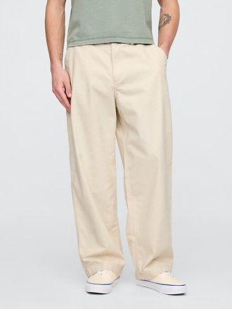 Pantaloni cachi extra larghi