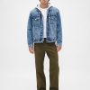 Pantaloni cachi larghi moderni Pantaloni cachi larghi moderni