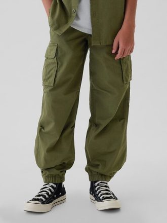 Pantaloni cargo da paracadute da bambino