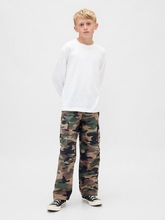Pantaloni cargo facili per bambini
