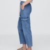 Pantaloni cargo in denim Pantaloni cargo in denim