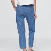 Pantaloni cargo in denim Pantaloni cargo in denim