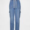 Pantaloni cargo in denim Pantaloni cargo in denim