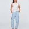 Pantaloni cargo in denim per bambini