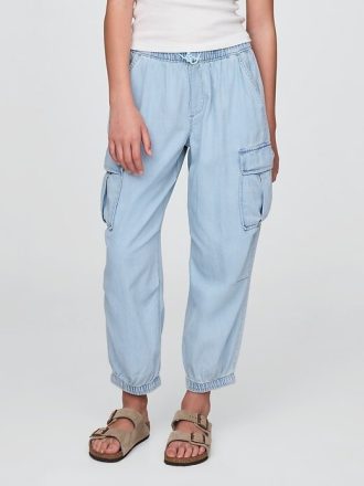 Pantaloni cargo in denim per bambini
