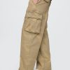 Pantaloni cargo mimetici extra larghi
