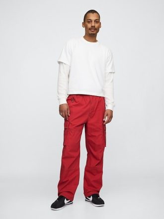 Pantaloni cargo paracadute